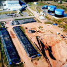Dépollution en milieu insulaire du site d’une centrale thermique