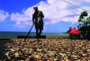 Figure 7 - Traditional copra drying (photo credit: J. Sekakki for GIMT)
